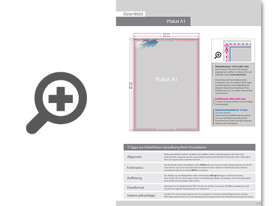 Product Bild kundenstopper_standard_din_a1__25mm_rahmen__gehrungsecken__mit_plakaten