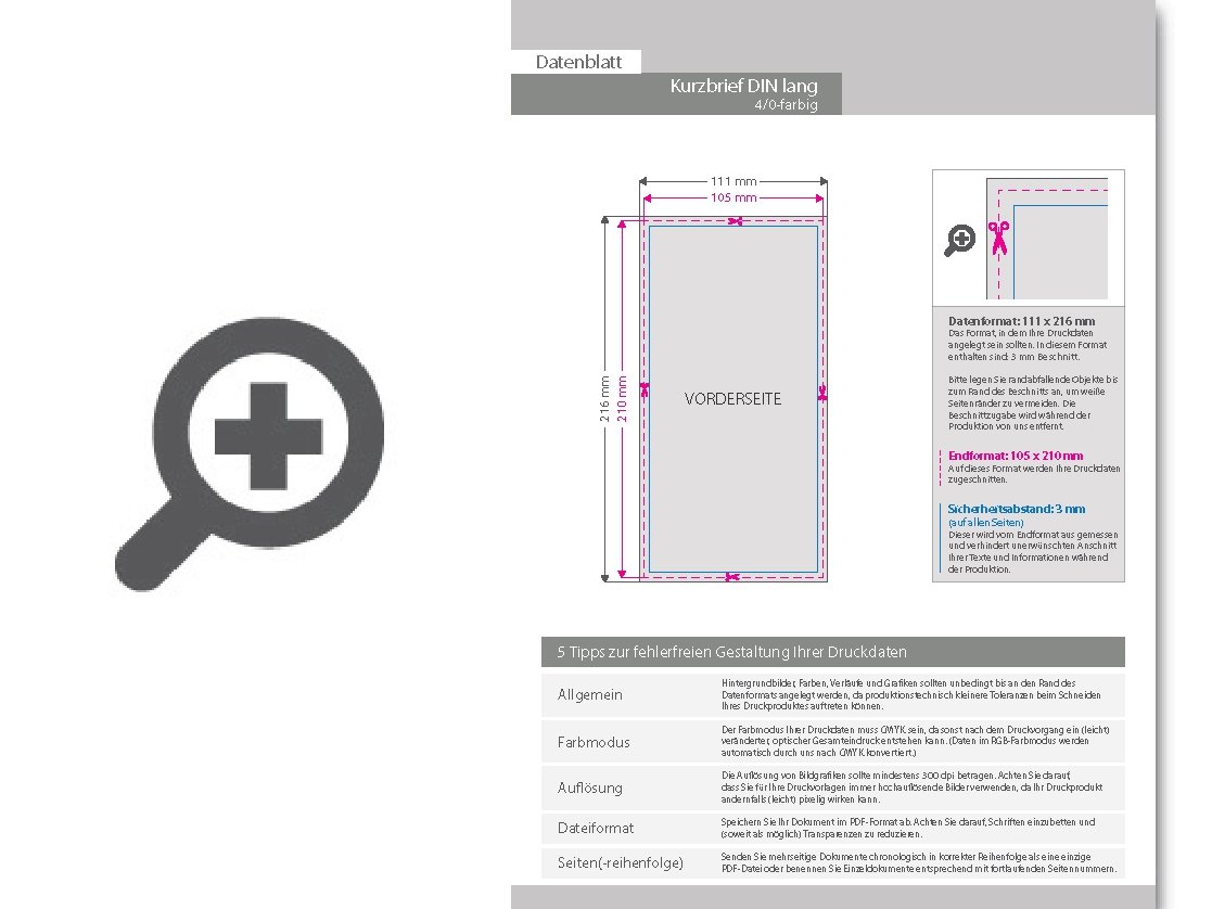 Product Bild kurzbrief_din_lang__4_0_farbig__(vorderseite__farbig___r__ckseite__unbedruckt)