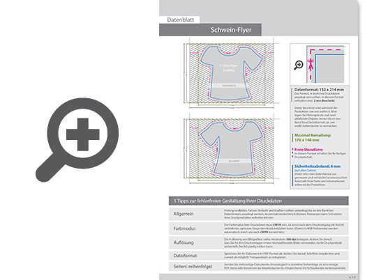Product Bild shirt-flyer
