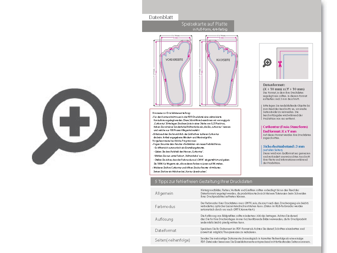 Product Bild speisekarte_auf_platte_in_fu__abdruck-form_konturgefr__st___beidseitig_4_4-farbig_bedruckt