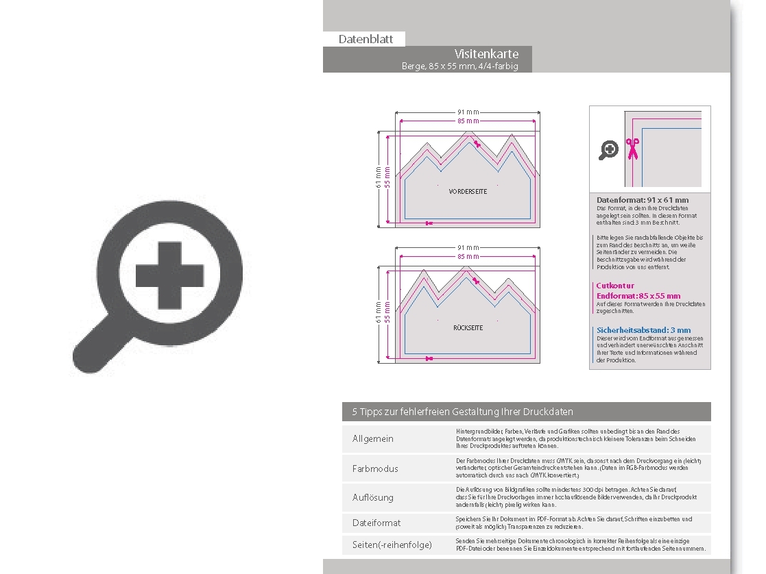 Product Bild visitenkarte_berge__85_x_55_mm__2-seitig__4_4-farbig_cmyk
